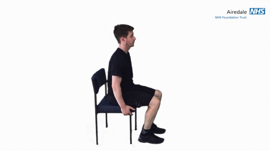 Seated heel raises