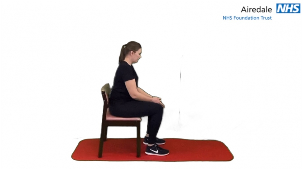 Seated forward bend with twist